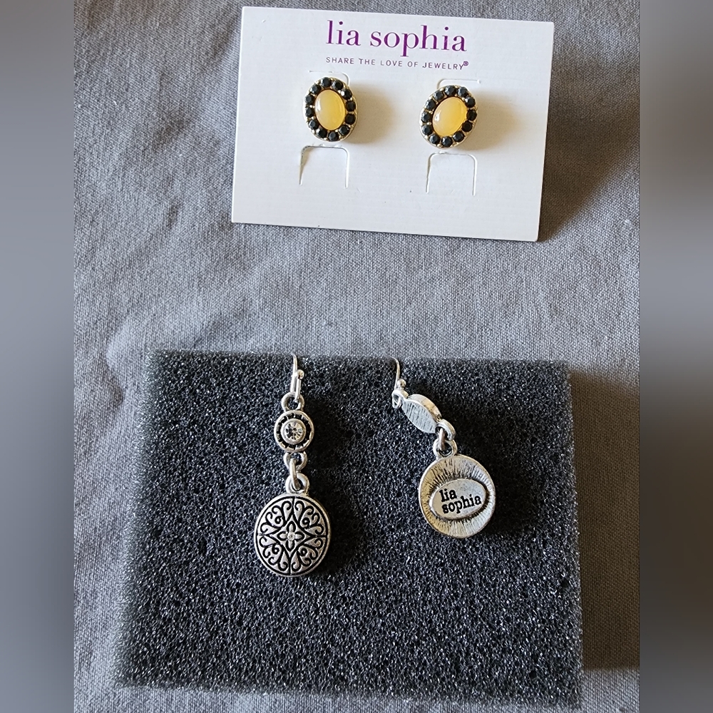 Lia Sophia earrings
